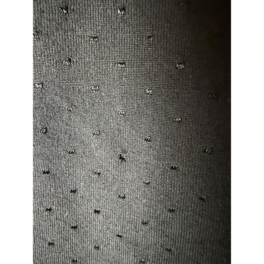 Athleisure‎ Lululemon Dot  Women's Black Ankle Leggings Size 2 (24